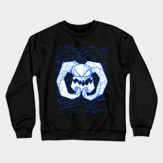 Skullz Crewneck Sweatshirt by paintchips